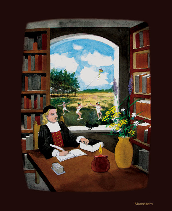 "Paul Gerhardt im Studierzimmer"